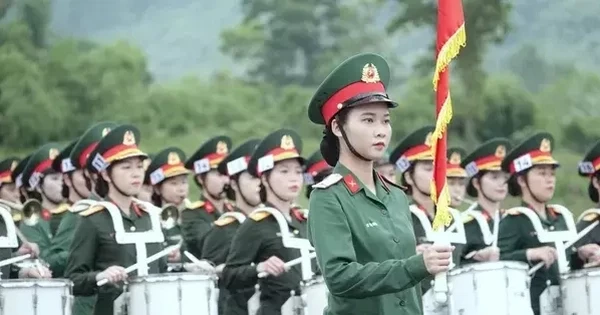 Điểm danh 7 khối nữ của Bộ Quốc phòng tham gia diễu binh A80