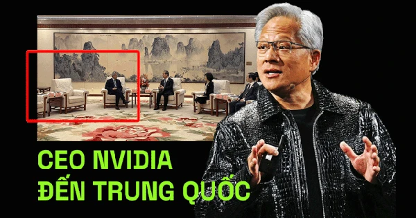 CEO Nvidia bất ngờ đi Bắc Kinh sau lệnh mới của Mỹ: Điều lạ trong bức ảnh gặp gỡ quan chức Trung Quốc