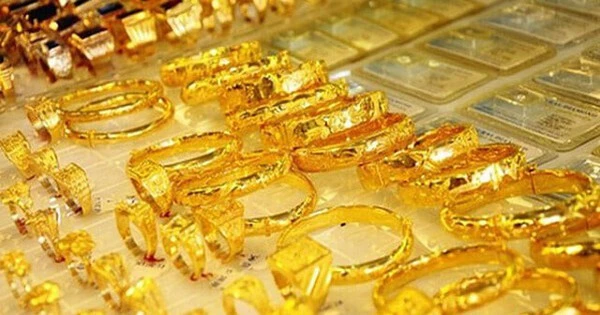Sáng 17/4, giá vàng trong nước tăng 