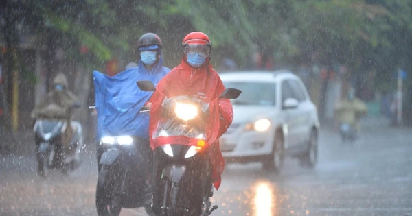 Từ ngày mai, miền Bắc có mưa rất to, nhiệt độ giảm mạnh