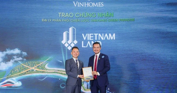 Công ty Vietnam Land trở thành Đại lý phân phối Vinhomes Green Paradise