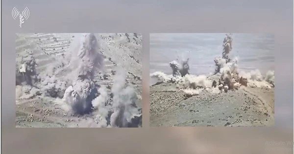 Israel cho nổ tung tiền đồn Syria trên cao nguyên Golan