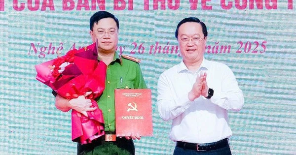 Công bố quyết định của Ban Bí thư về công tác cán bộ tại tỉnh Nghệ An