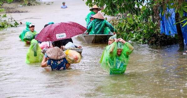 Hà Nội: Huyện Chương Mỹ ngập nặng, nước lũ cao đến đầu người