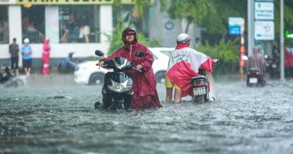 Áp thấp nhiệt đới đang mạnh thêm, miền Bắc sắp mưa to 5 ngày liên tiếp