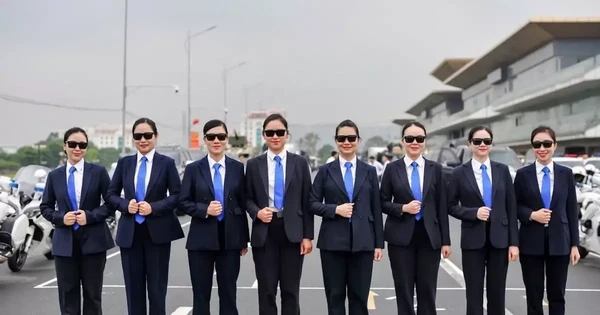Đội hình nữ 'đặc vụ' làm nhiệm vụ bảo vệ an ninh, an toàn tuyệt đối Đại lễ 2/9
