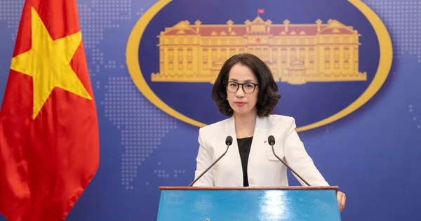 Việt Nam lên tiếng về thông tin tàu khảo sát Trung Quốc hoạt động trái phép trong vùng đặc quyền kinh tế của Việt Nam