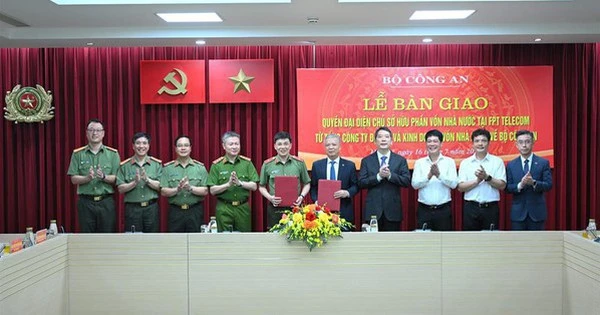 Bộ Công an tiếp nhận cổ phần tại FPT Telecom
