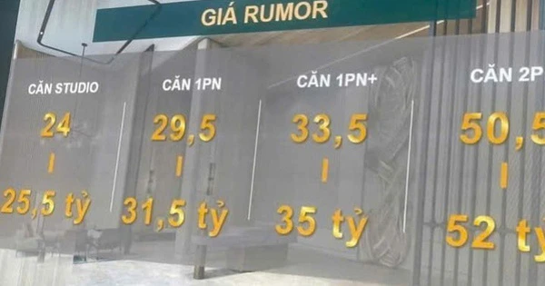 “Sốc” với căn hộ studio 24m2 nhưng có giá gần 26 tỷ đồng vừa ra mắt tại TPHCM