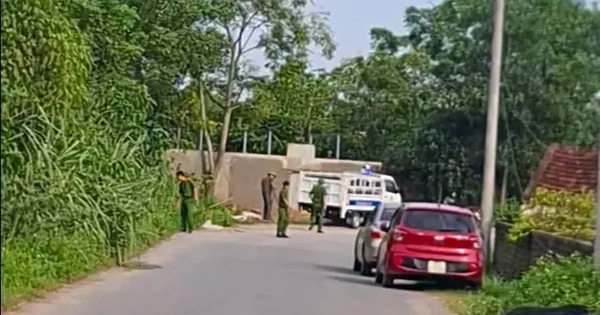 Đi cắt cỏ, hốt hoảng phát hiện 2 thi thể dưới mương nước