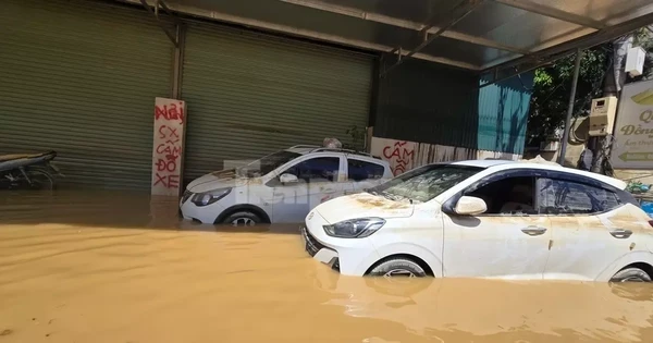 Thái Nguyên: 12.600 ô tô, 39.800 xe máy bị ngập nước