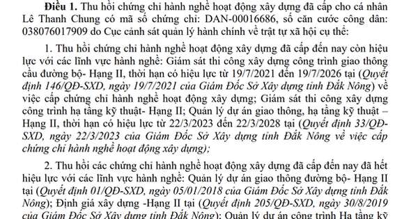 Diễn biến mới vụ phó giám đốc xài bằng cấp 