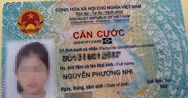 Thẻ căn cước công dân khác gì với căn cước công dân?