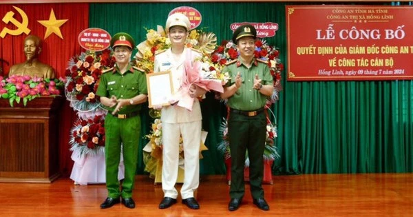 Điều động, bổ nhiệm cán bộ ở công an 4 tỉnh