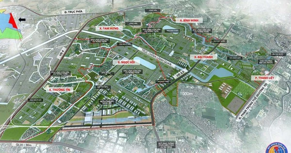 Chưa từng có: Hà Nội tiếp tục quy hoạch khu đô thị thể thao 4.560ha cạnh tuyến đường sắt cao tốc Bắc - Nam và Vành đai 4