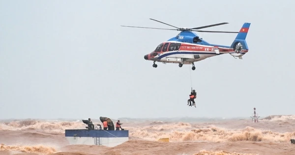 Quân đội huy động 7 máy bay, hơn 400 xe đặc chủng ứng phó bão Wutip