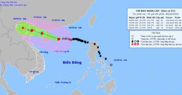 Tin mới nhất về thời điểm siêu bão đổ bộ vào đất liền nước ta