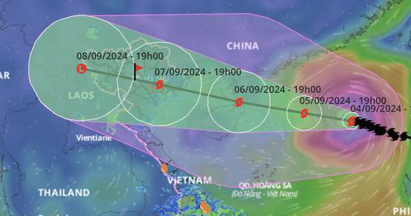 Bão số 3 sẽ tăng lên cấp 15-16, dự báo 5 tỉnh - thành chịu tác động mạnh nhất