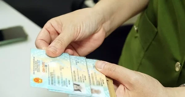 Người dân có thể đổi thẻ Căn cước trên VNeID theo đơn vị hành chính mới