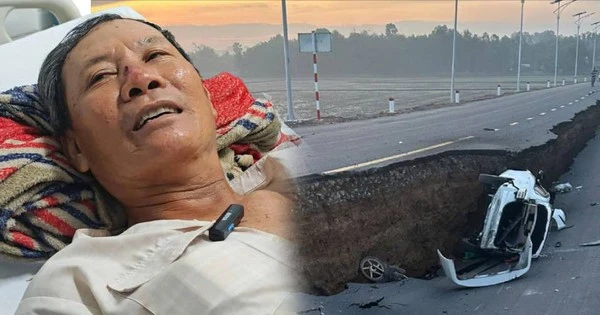 Lời kể rùng mình của đôi vợ chồng trong vụ sập đường dẫn cầu mới khánh thành tại Tây Ninh: 