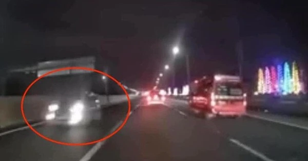 Cục CSGT xác minh ô tô đi ngược chiều trên cao tốc Hà Nội - Hải Phòng