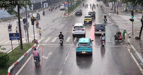 Phát hiện 260 tài xế vượt đèn đỏ tại ngã tư ở Hà Nội trong một ngày