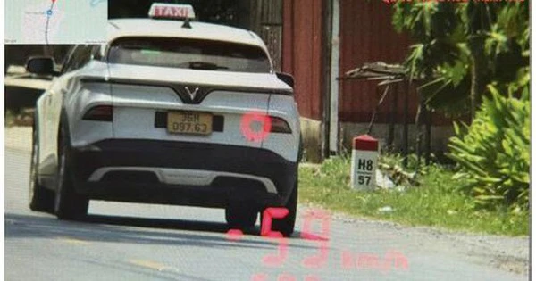 469 chủ xe vượt tốc độ có biển số sau nhanh chóng nộp phạt nguội theo Nghị định 168