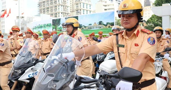 Hơn 600 CSGT từ 33 tỉnh thành 