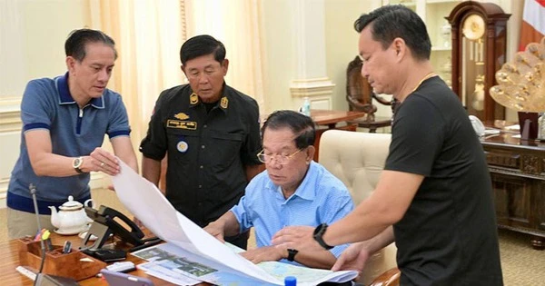 Ông Hun Sen nói chỉ đạo quân sự qua video, kêu gọi người Campuchia giữ bình tĩnh, tránh tích trữ hàng hóa