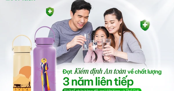 Bình giữ nhiệt EcoFlask giữ trọn niềm tin chất lượng với 3 năm liên tiếp đạt kết quả kiểm nghiệm an toàn