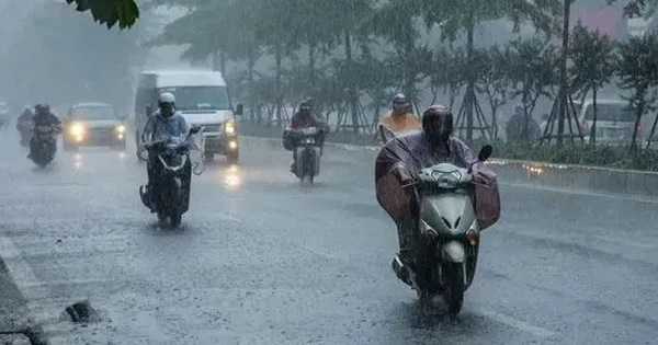 Nhiều khu vực mưa dông về chiều tối và đêm, có nơi trên 80 mm