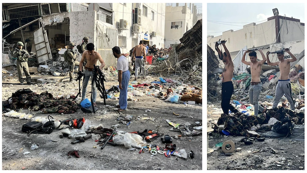 Quân đội Israel công bố video hàng chục tay súng Hamas ở Bắc Gaza đầu hàng