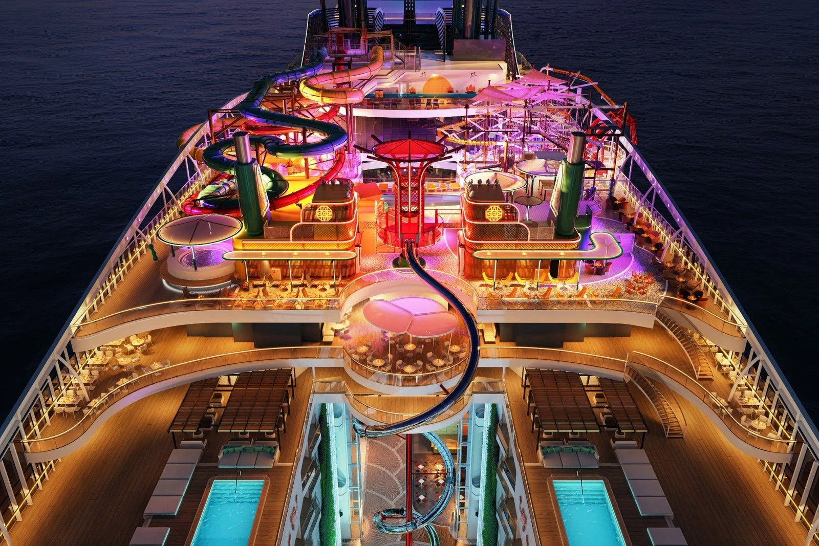 First look: The terrifying, record-breaking slide coming to a cruise ship