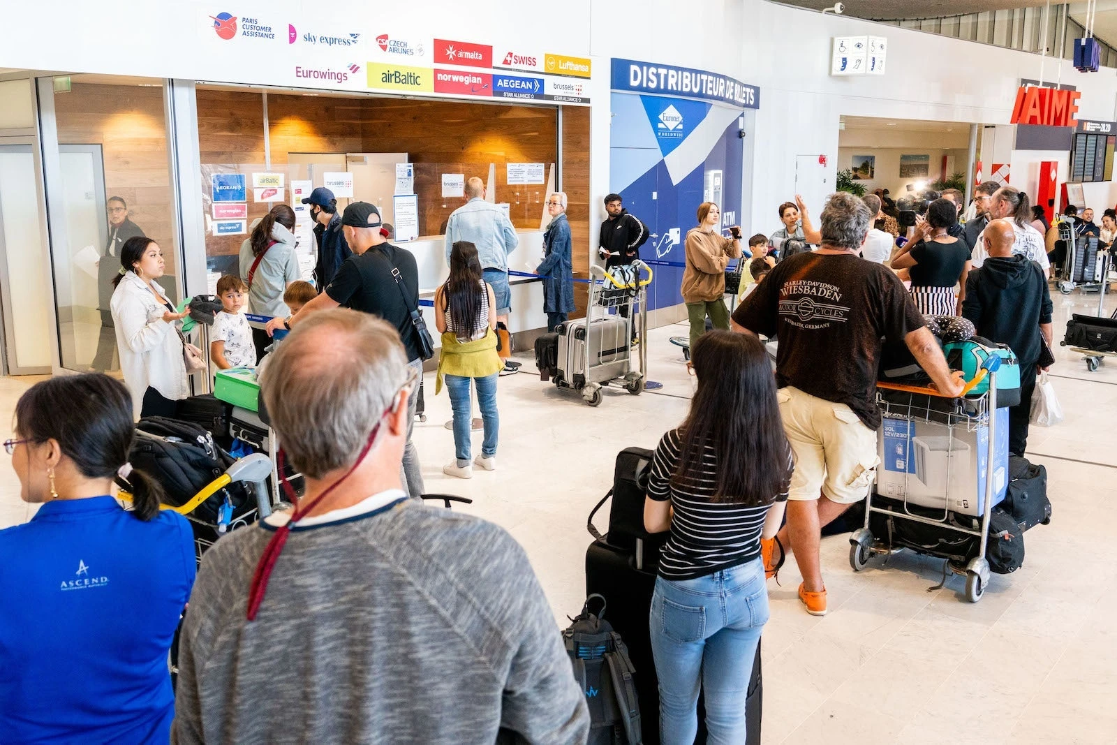 Europe’s new digital border system leading to long lines, delays and missed flights