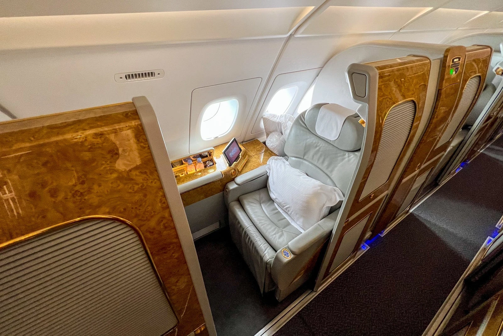 Emirates says no young kids in first class (at least, when using miles)