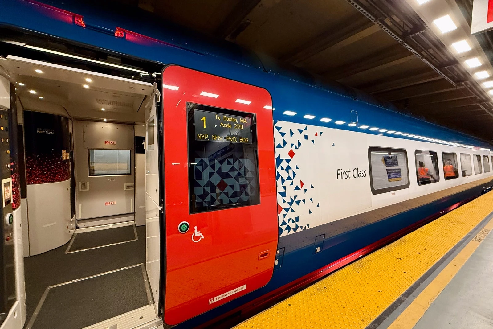 All aboard: Amtrak's next-generation Acela makes long-awaited debut