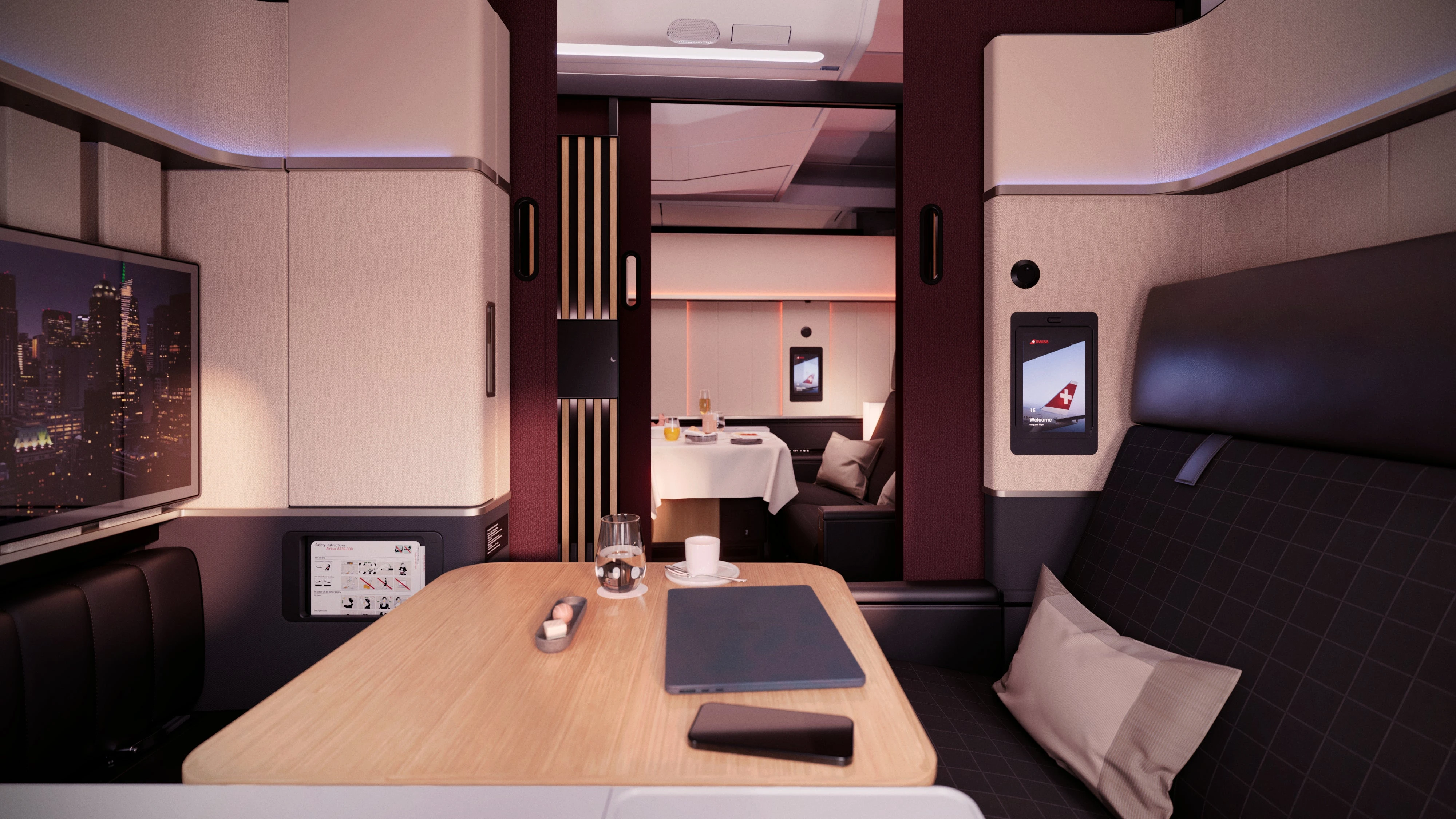 Swiss unveils huge, new first class 'Grand Suite' experience