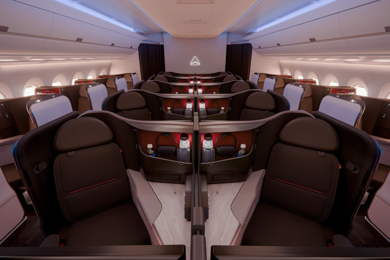 Delta unveils new suite design, posh plane; plans upgrade for old, dated cabins