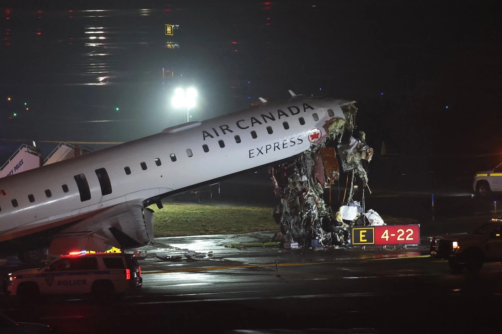 DEVELOPING: LaGuardia shut down until 2 p.m. Monday after plane, fire truck collide