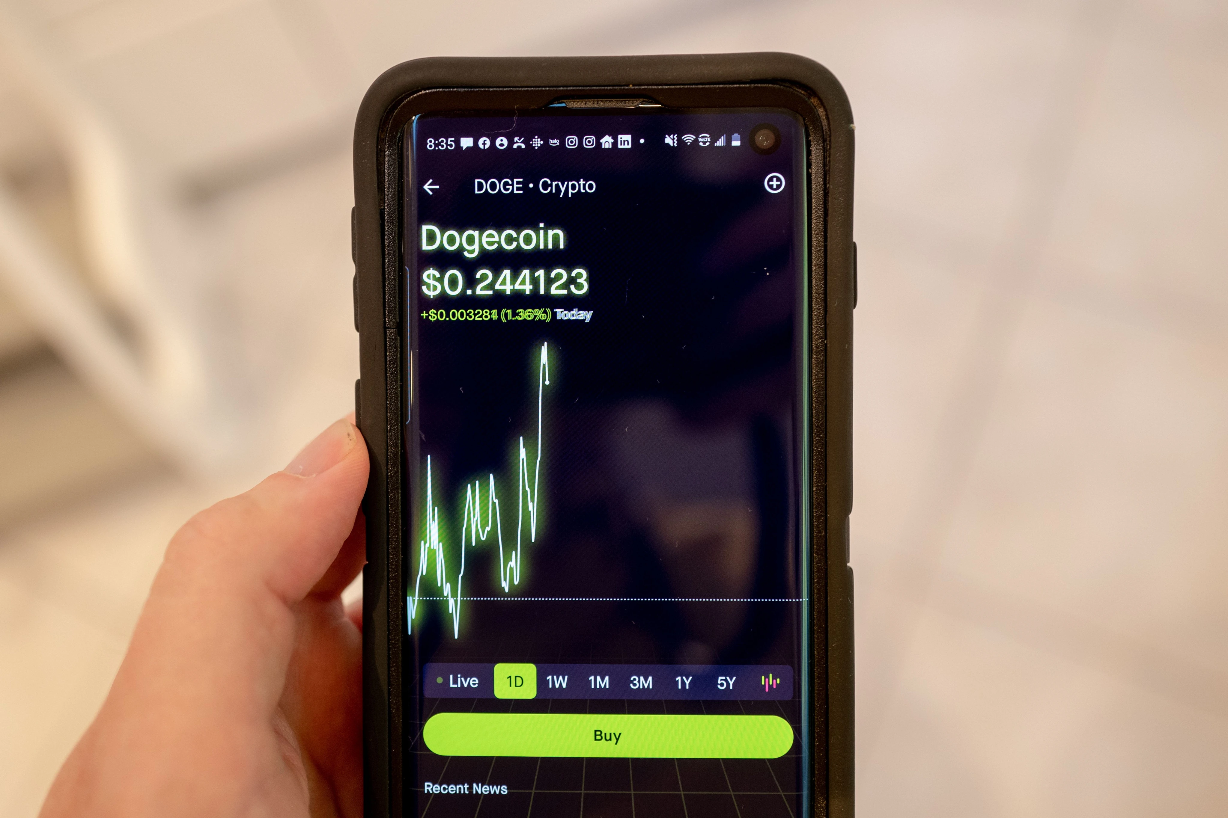 Dogecoin Inches Closer to Wall Street With First Meme Coin ETF