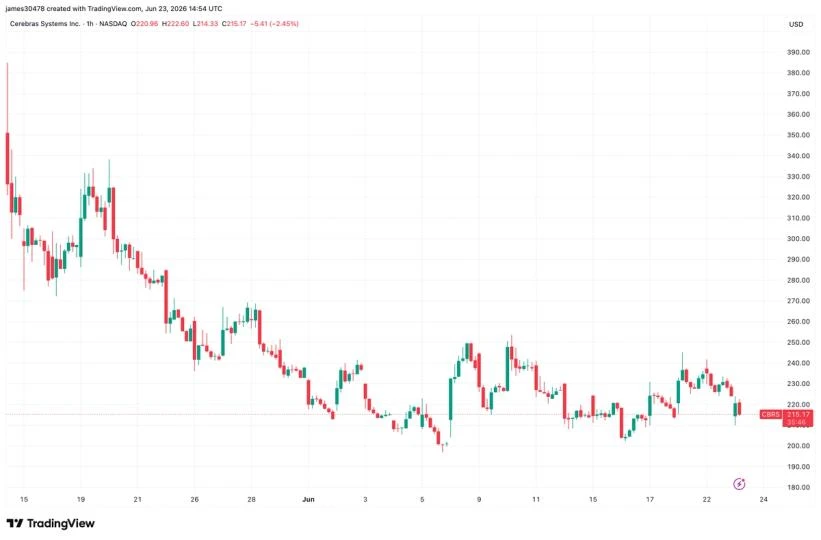 AI chipmaker Cerebras down 11% after first public earnings report