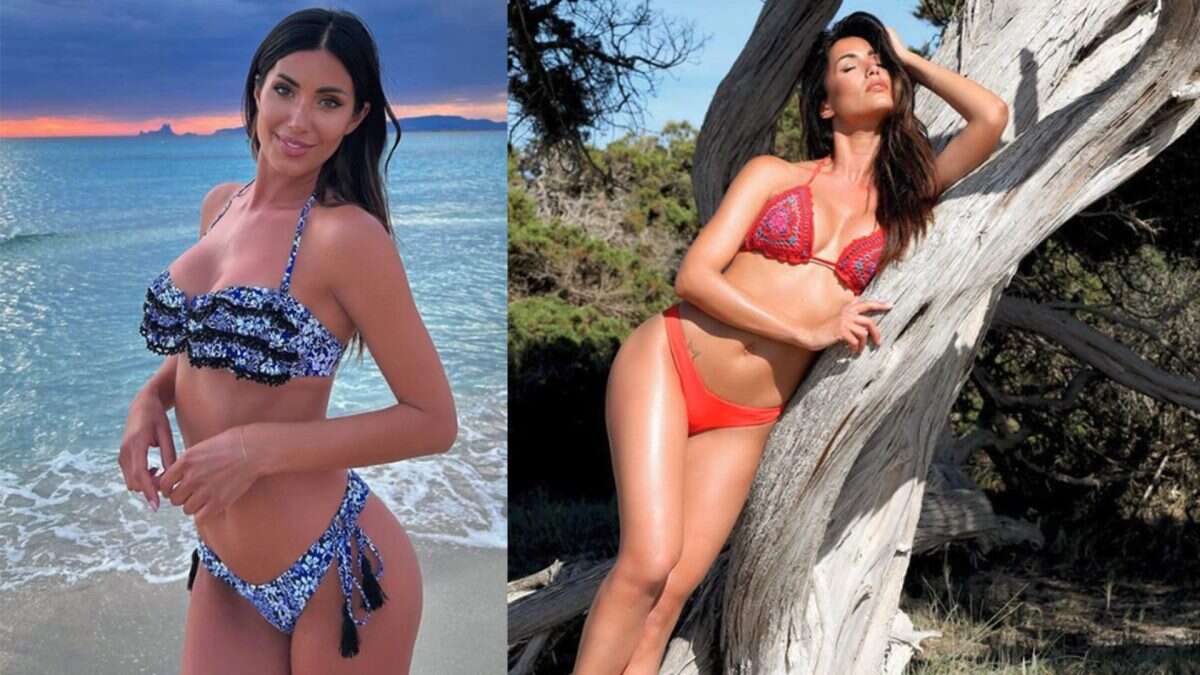 Federica Nargi pronta per l’estate: inaugura la stagione dei bikini tra crochet e perline