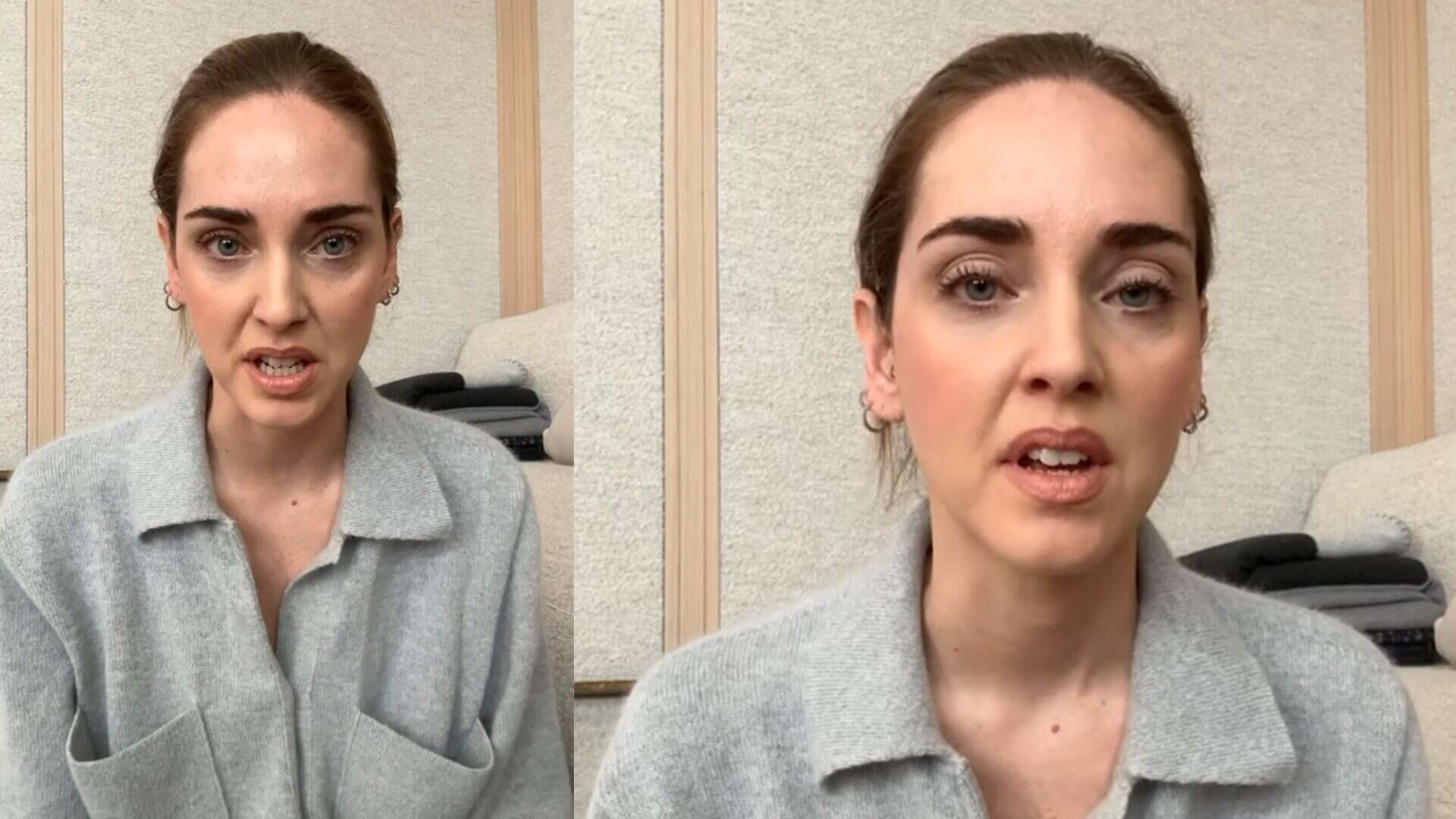 La gestione della crisi di Chiara Ferragni: che significato hanno colori neutri e assenza di trucco