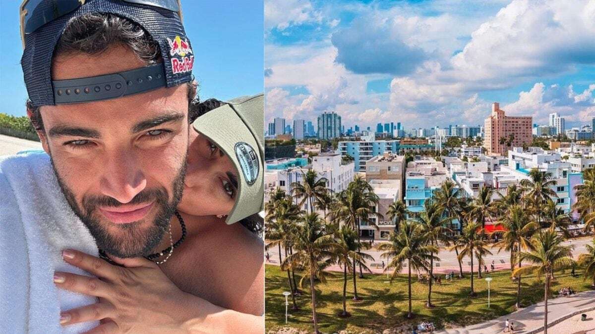 Melissa Satta e Matteo Berrettini innamorati a Miami: quanto costa l’hotel con vista oceano