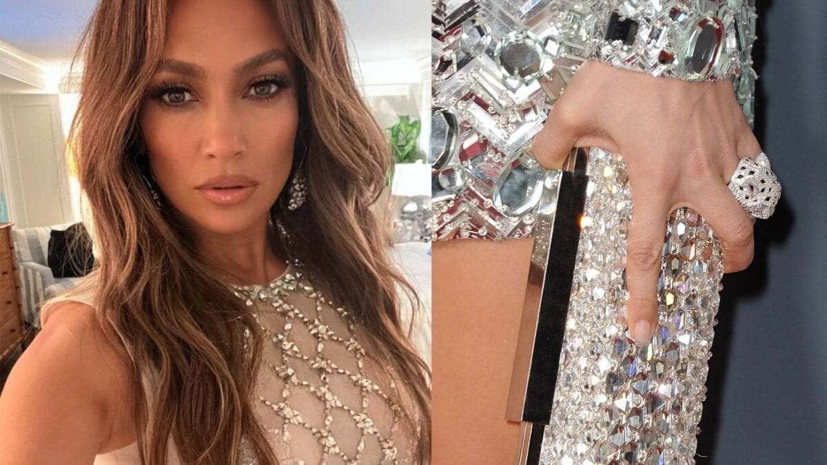 Jennifer Lopez con un anello da oltre 200 mila euro: il significato della pantera di diamanti