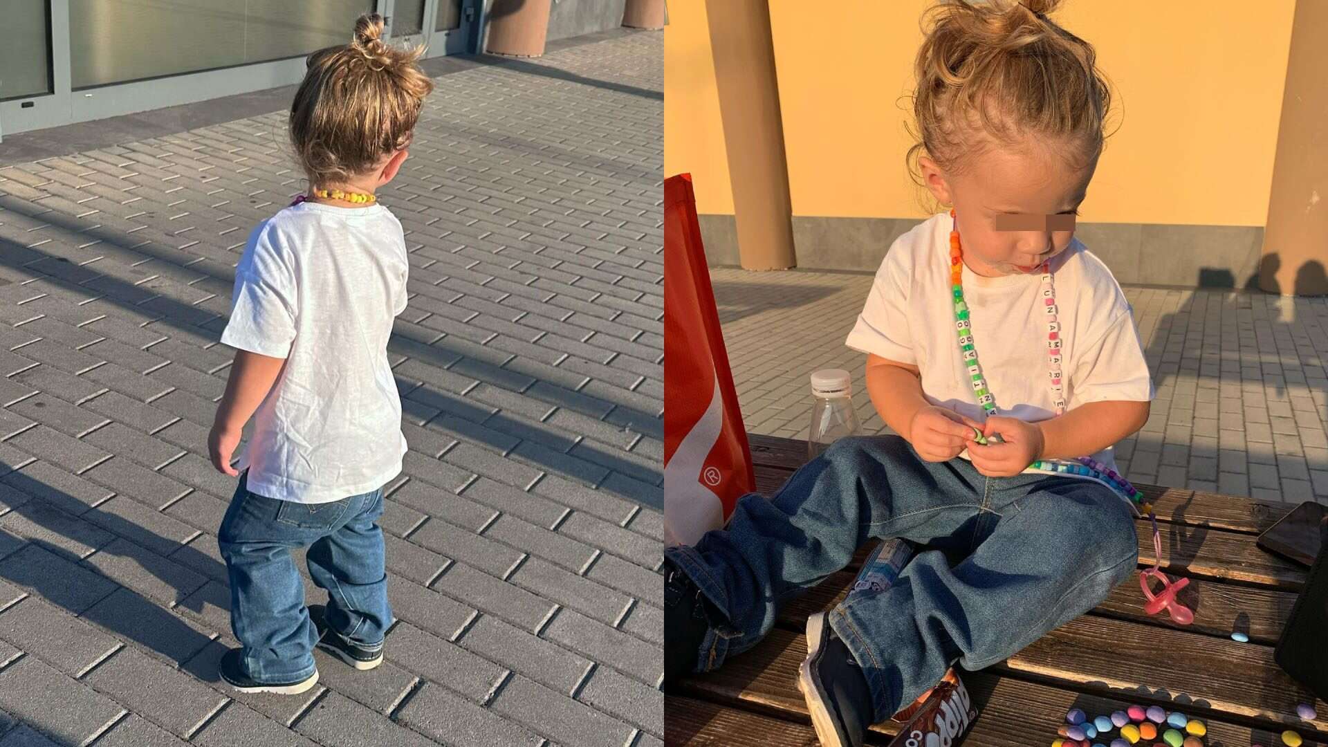 Luna Marì è pronta per l’autunno: la figlia di Belén è adorabile con jeans oversize e scarponcini