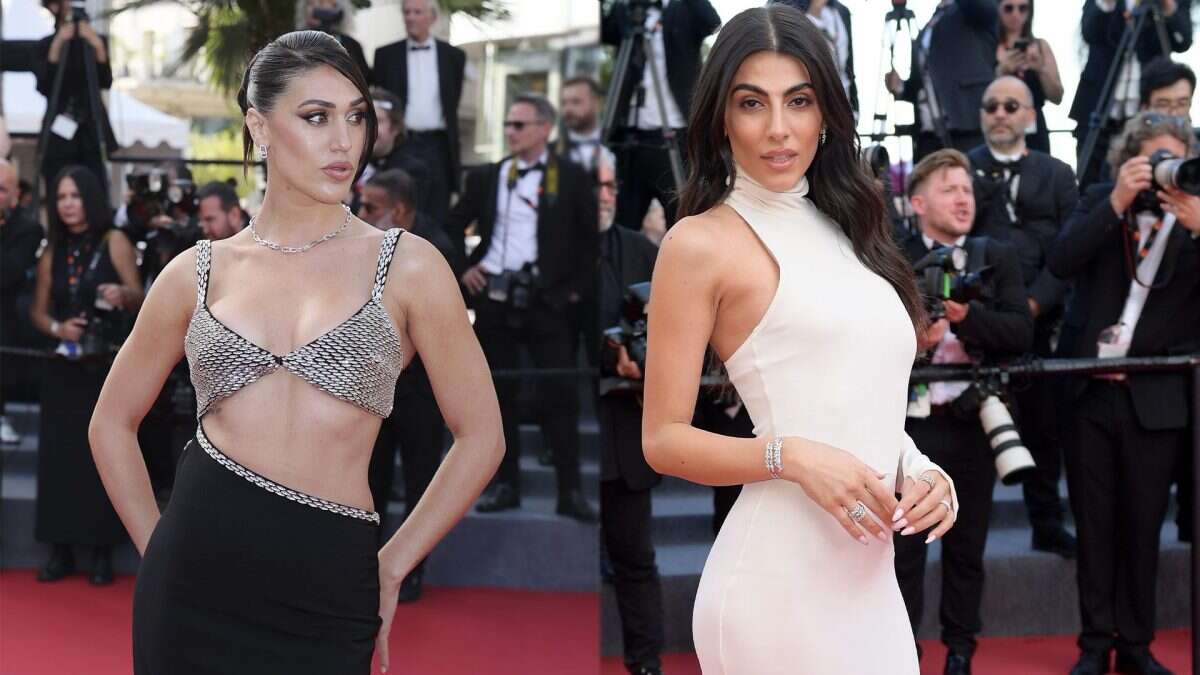 Giulia Salemi in bianco, Cecilia Rodriguez col reggiseno di cristalli: le influencer conquistano Cannes