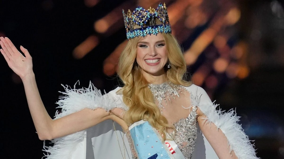 Krystyna Pyszková è Miss Mondo 2024: perché in finale ha indossato un abito di cristalli