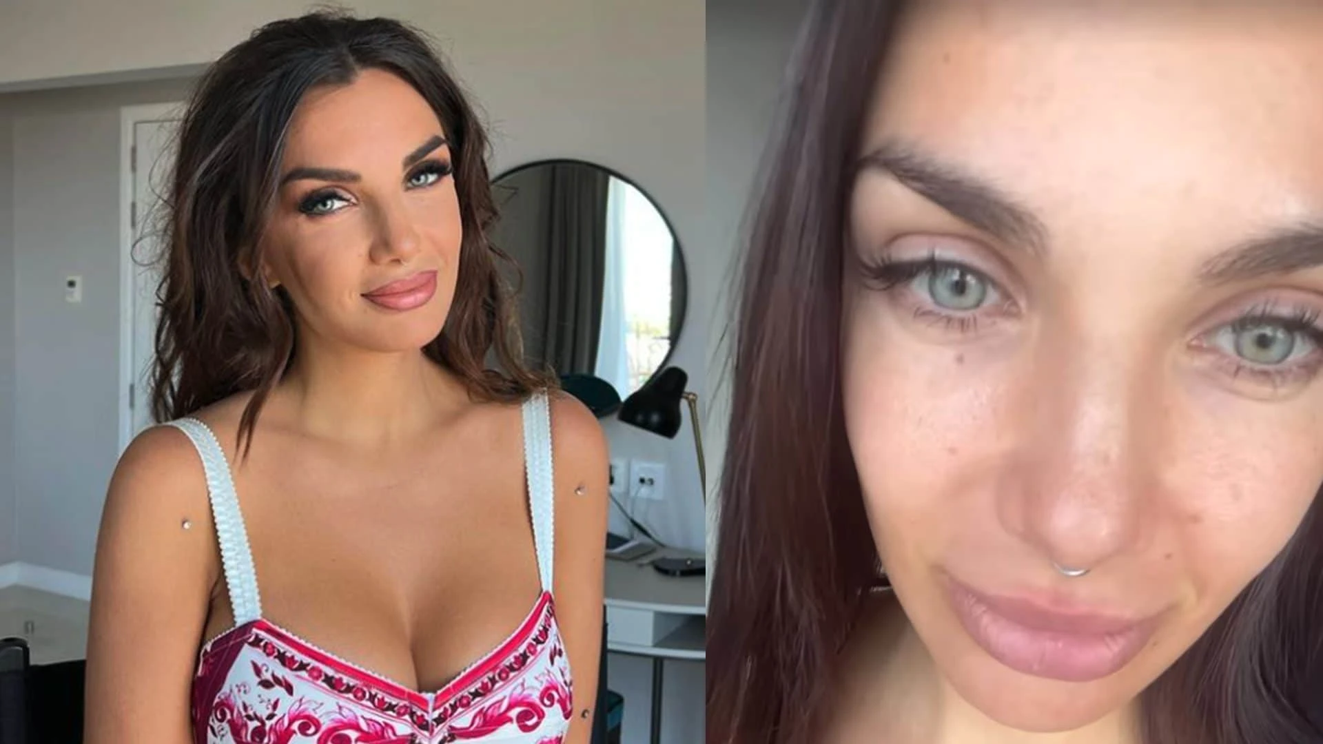 Elettra Lamborghini con e senza trucco: “Sembro un serpente”