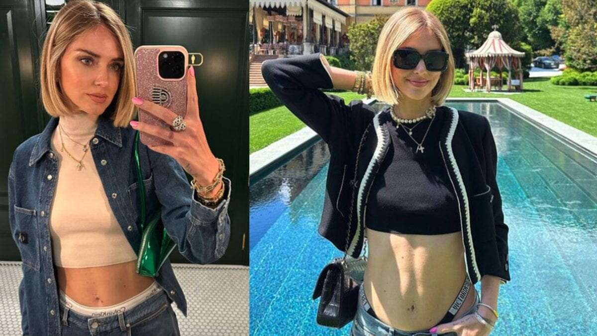 Chiara Ferragni con le mutande che spuntano dai jeans: la moda anni Duemila è tornata